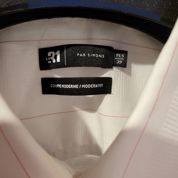 SIMONS Le31 Striped Dress Shirt - Picture 4 of 7